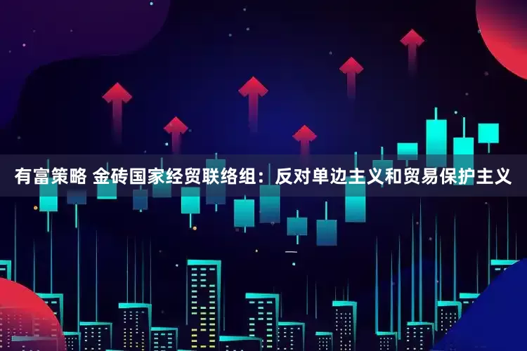 有富策略 金砖国家经贸联络组：反对单边主义和贸易保护主义
